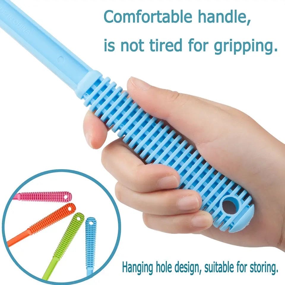 Plastic Fly Swatters, Flexible Long Handle Manual Swat, Striking Fly Sticky Flea Mattress Sticky Strip, Pest Bug Mosquito Insect Killer Slap Tool Plastic Fly Swatters, Flexible Long Handle Manual Swat, Striking Fly Sticky Flea Mattress Sticky Strip, Pest Bug Mosquito Insect Killer Slap Tool